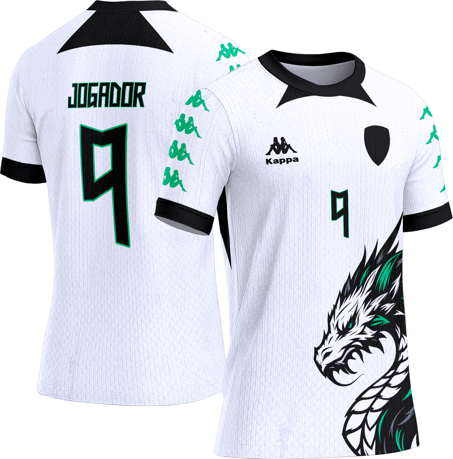 Arte Vetor Camisa Interclasse 133 Dragão