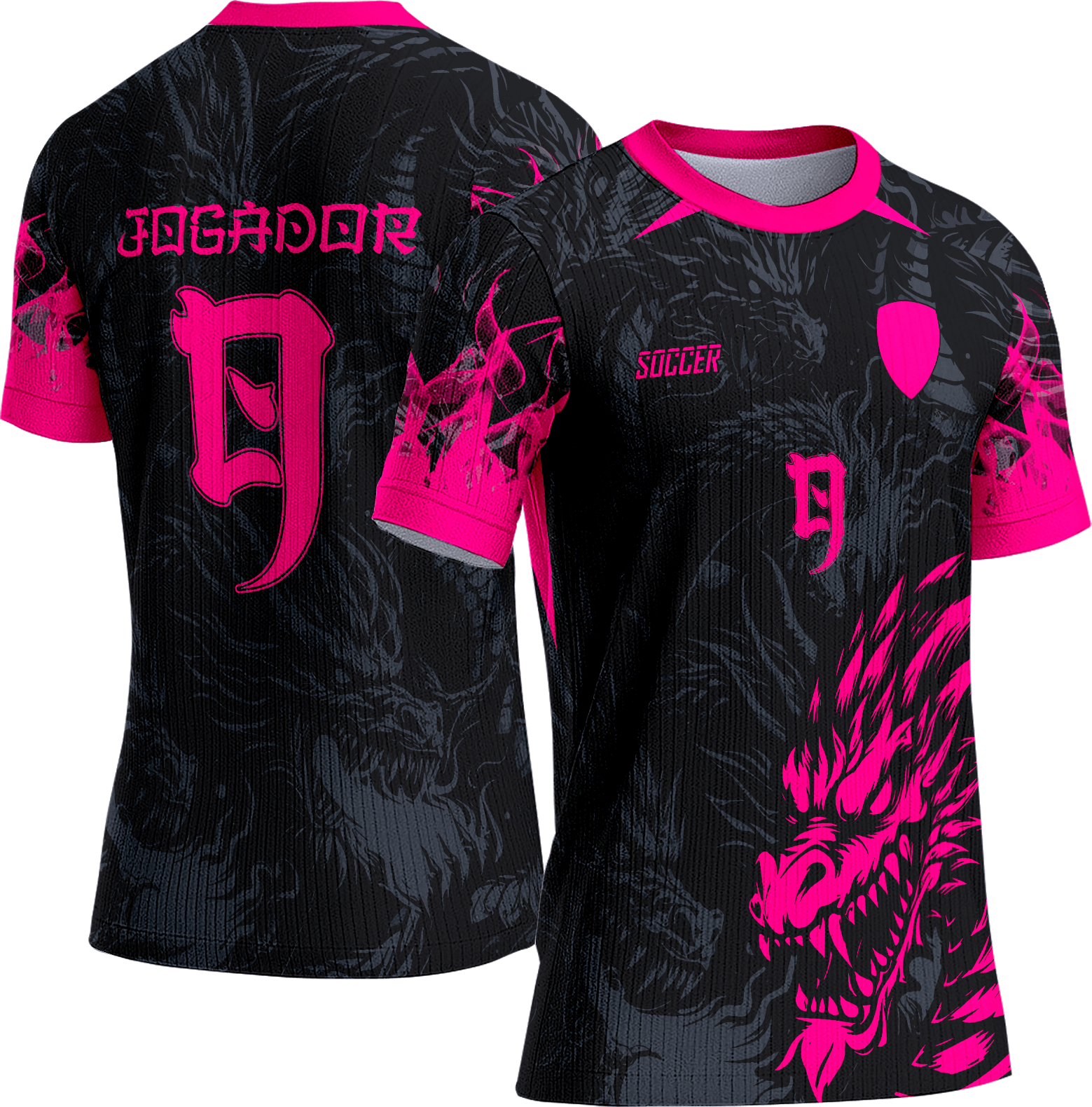 Arte Vetor Camisa Interclasse 134 Dragão