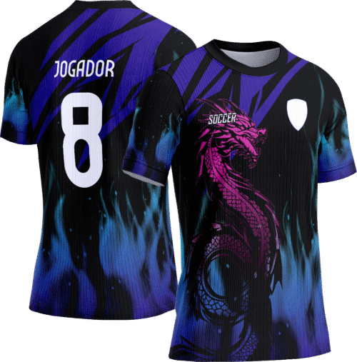 Arte Vetor Camisa Interclasse 142 Dragão