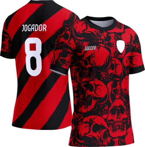 Arte Vetor Camisa Interclasse 143 Caveira