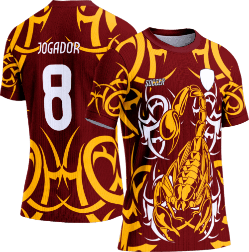 Arte Vetor Camisa Interclasse 152 Escorpião