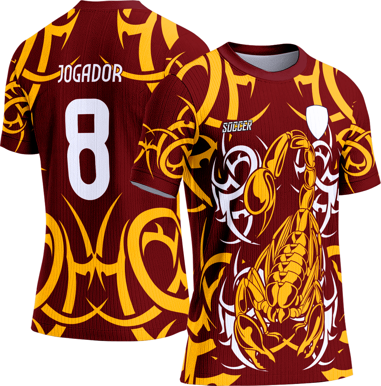Arte Vetor Camisa Interclasse 152 Escorpião