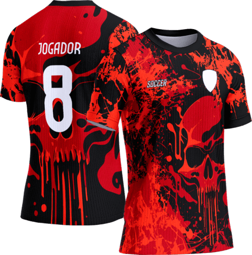 Arte Vetor Camisa Interclasse 153 Caveira