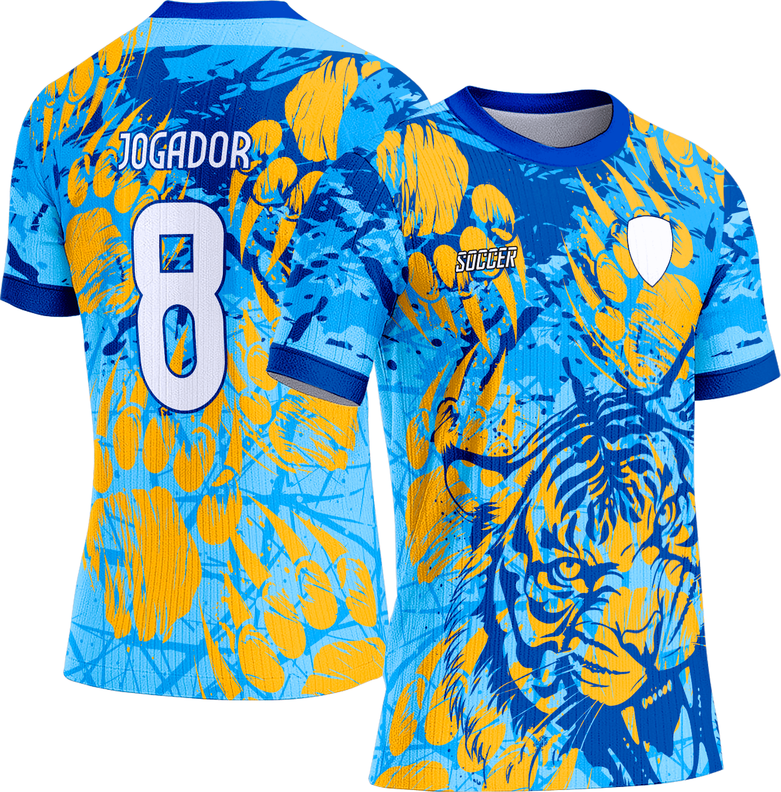 Arte Vetor Camisa Interclasse 154 Tigre