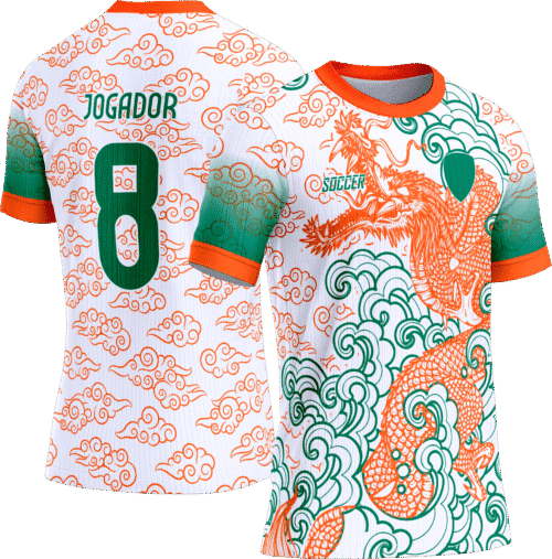 Arte Vetor Camisa Interclasse 155 Dragão