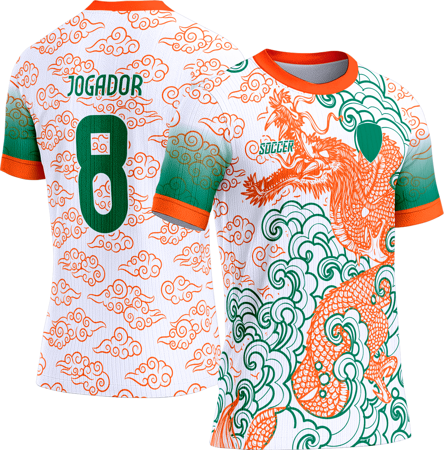 Arte Vetor Camisa Interclasse 155 Dragão