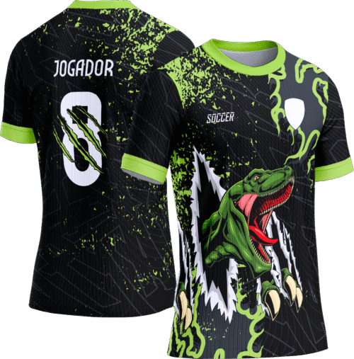 Arte Vetor Camisa Interclasse 159 Dinossauro