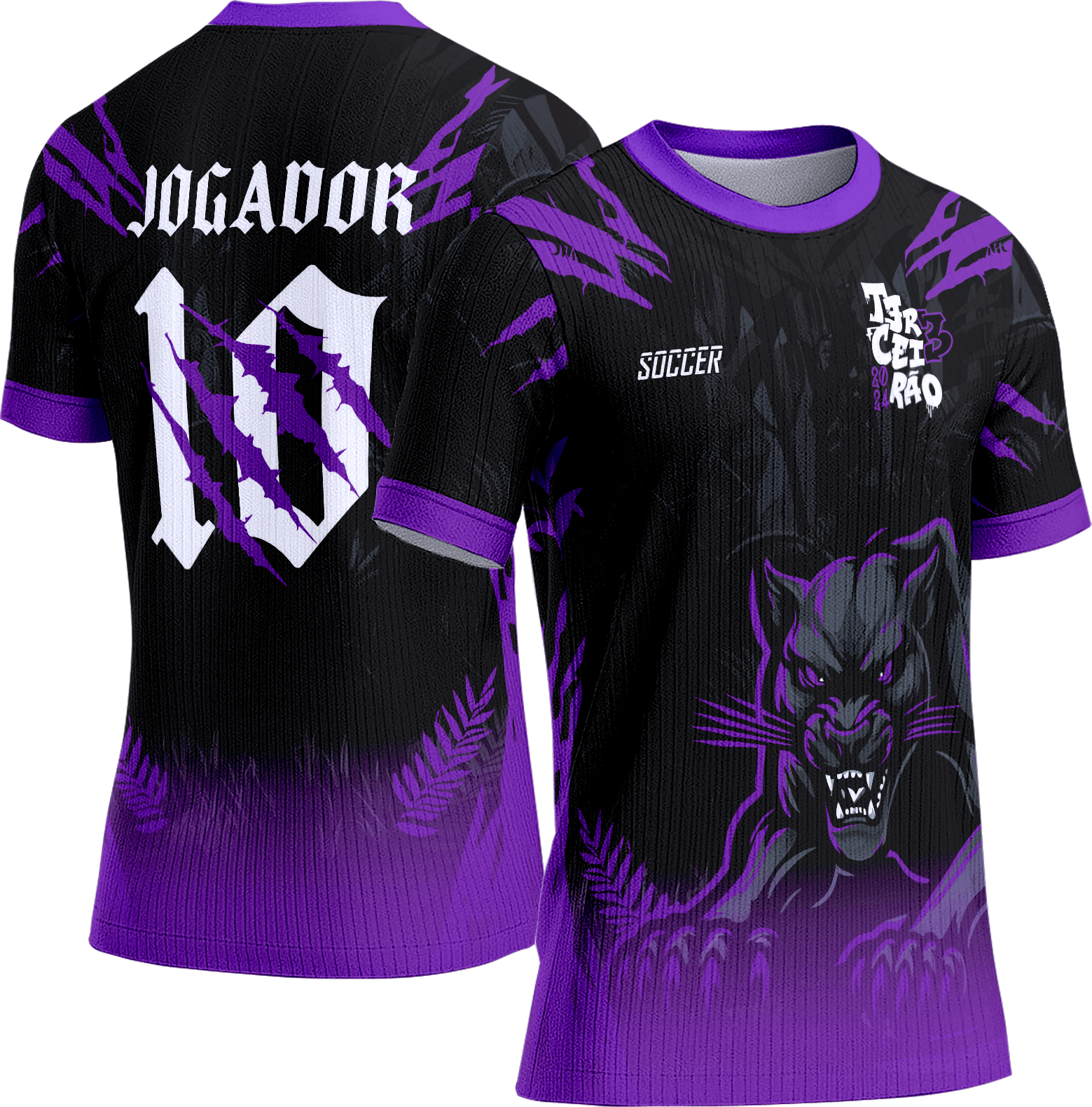 Arte Vetor Camisa Interclasse 161 Pantera