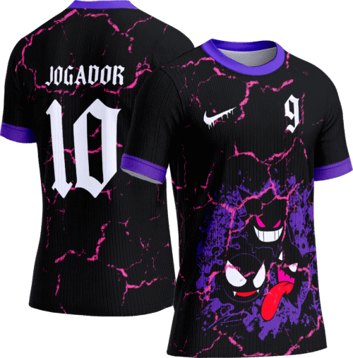 Arte Vetor Camisa Interclasse 166 Pokemon
