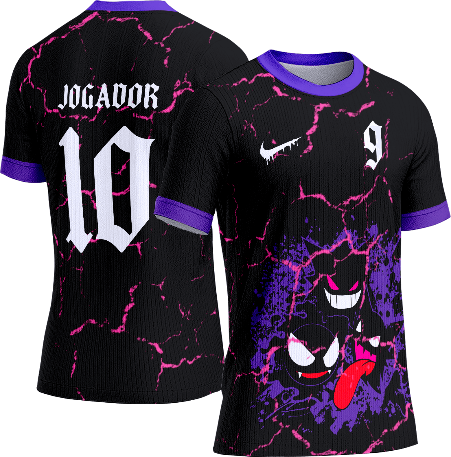 Arte Vetor Camisa Interclasse 166 Pokemon