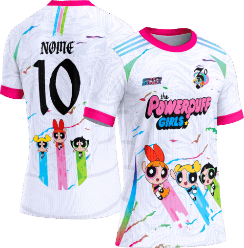 Arte Vetor Camisa Interclasse 173 Meninas Superpoderosas