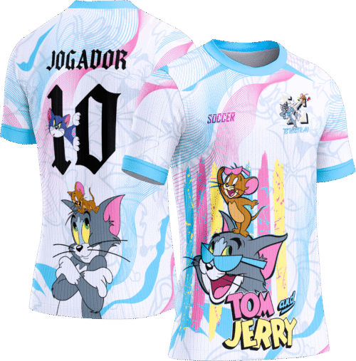 Arte Vetor Camisa Interclasse 201 Tom e Jerry