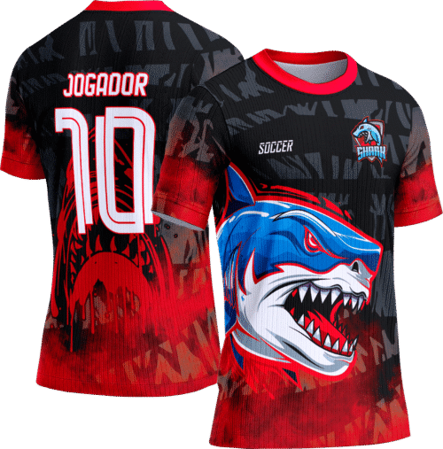Arte Vetor Camisa Interclasse 221 Tubarão