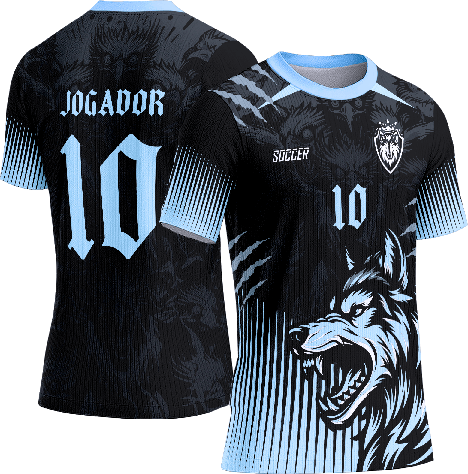 Arte Vetor Camisa Interclasse 259 Lobo