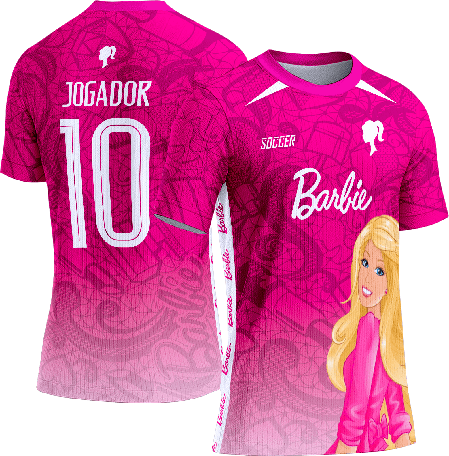 Arte Vetor Camisa Interclasse 277 Barbie