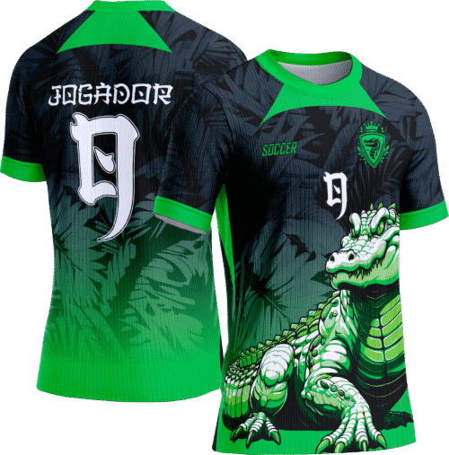 Arte Vetor Camisa Interclasse 285 Crocodilo