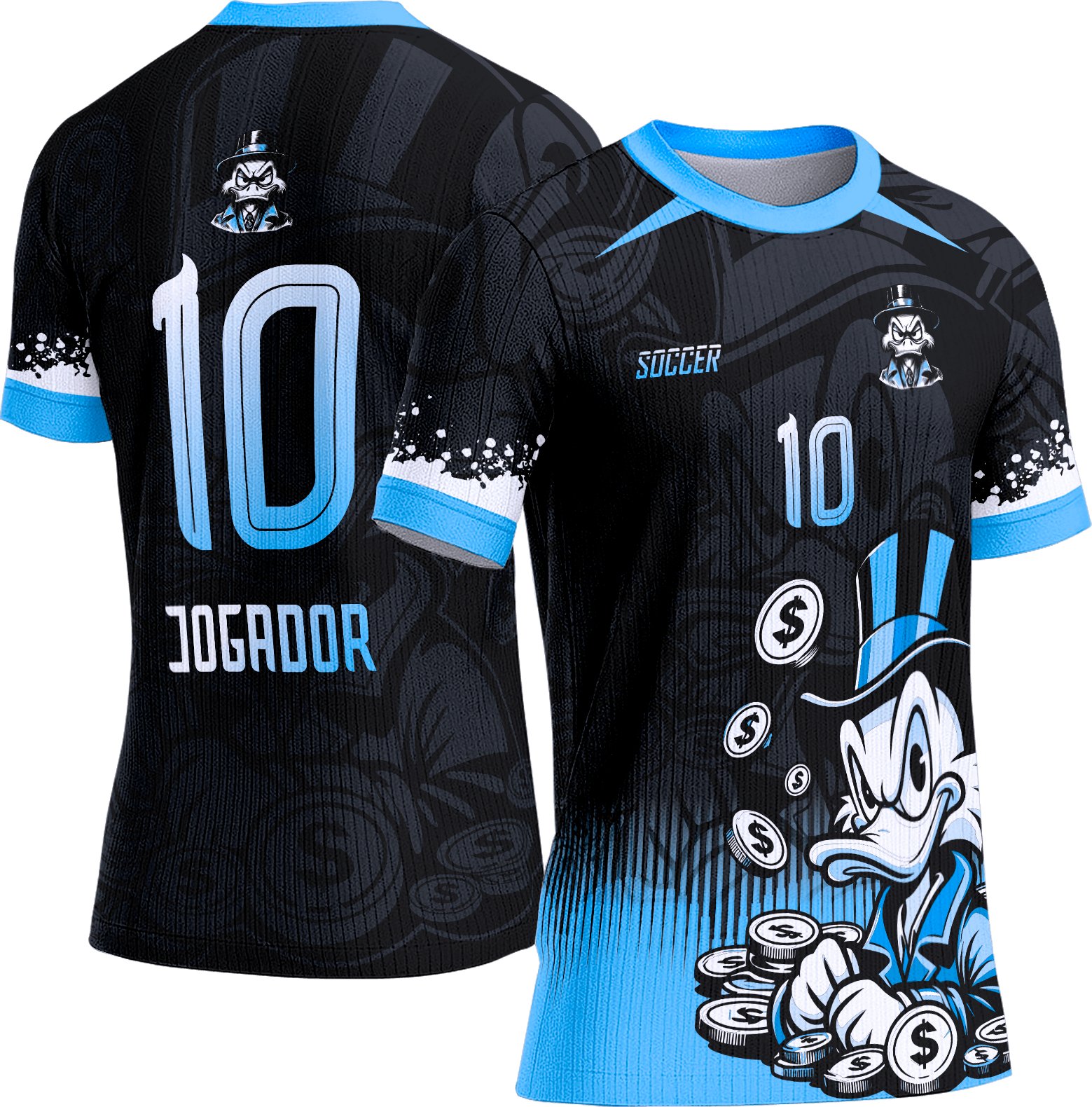 Arte Vetor Camisa Interclasse 290 Tio Patinhas