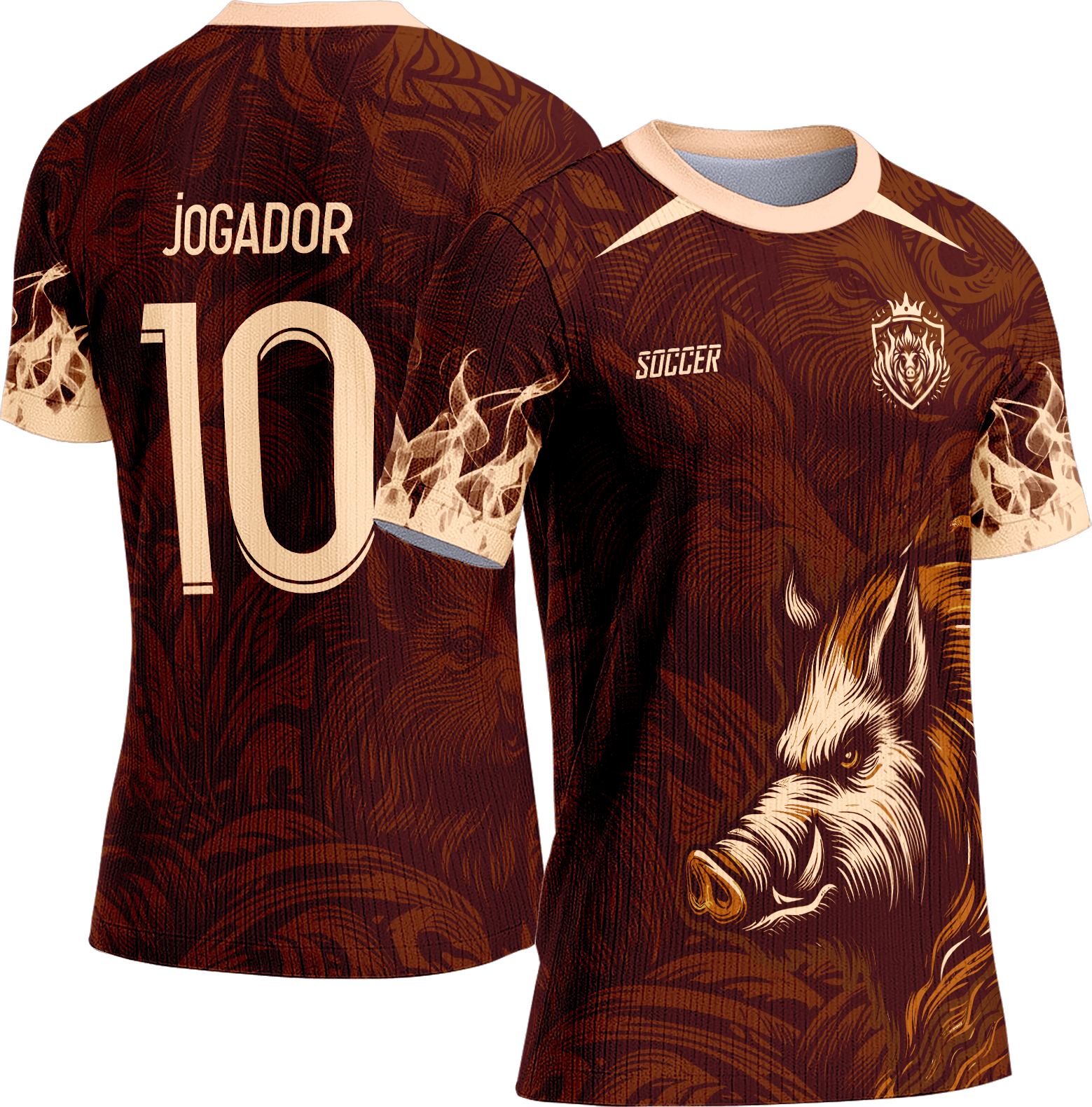 Arte Vetor Camisa Interclasse 294 Javali