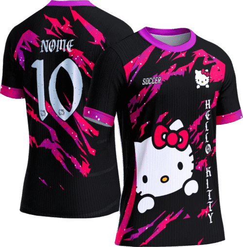 Arte Vetor Camisa Interclasse 297 Hello Kitty