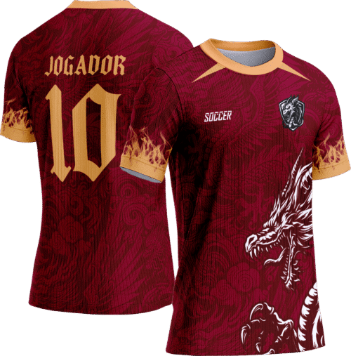 Arte Vetor Camisa Interclasse 301 Dragão