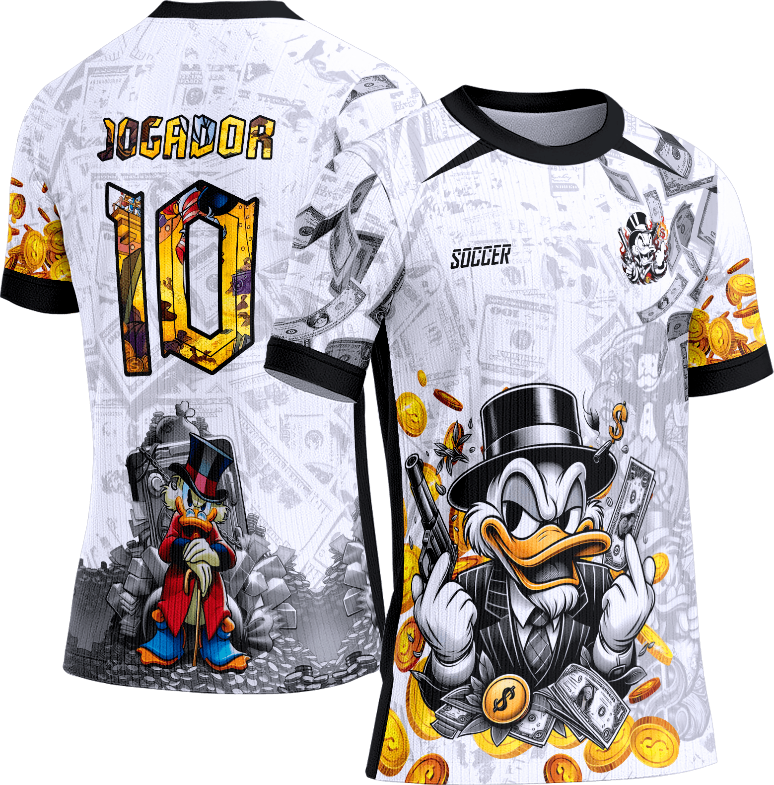 Arte Vetor Camisa Interclasse 310 Tio Patinhas