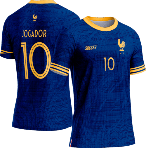 Arte Vetor Camisa Interclasse 311 Conceito França