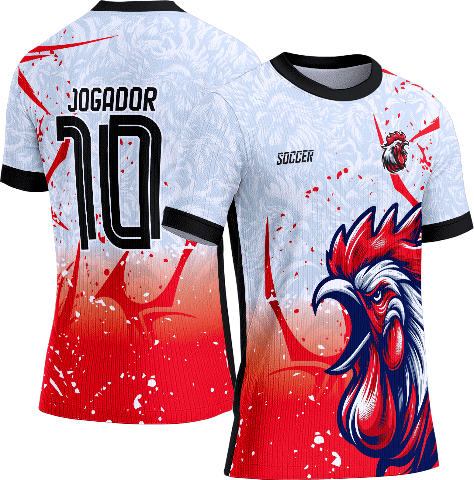 Arte Vetor Camisa Interclasse 349 Galo