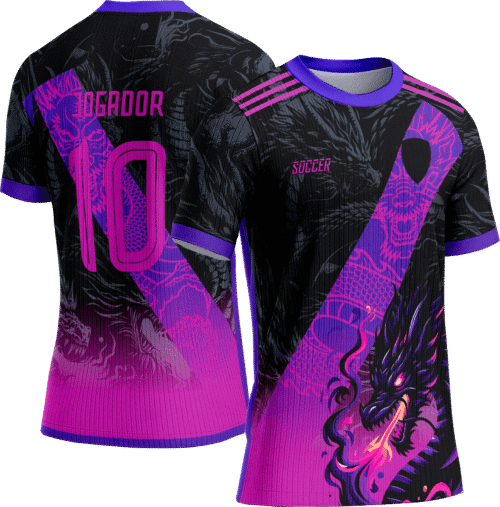 Arte Vetor Camisa Interclasse 357 Dragão