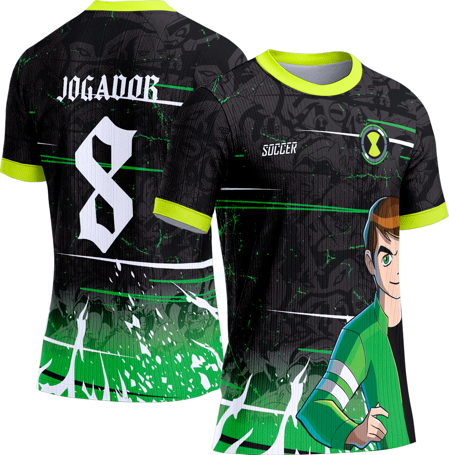Arte Vetor Camisa Interclasse 364 Ben 10