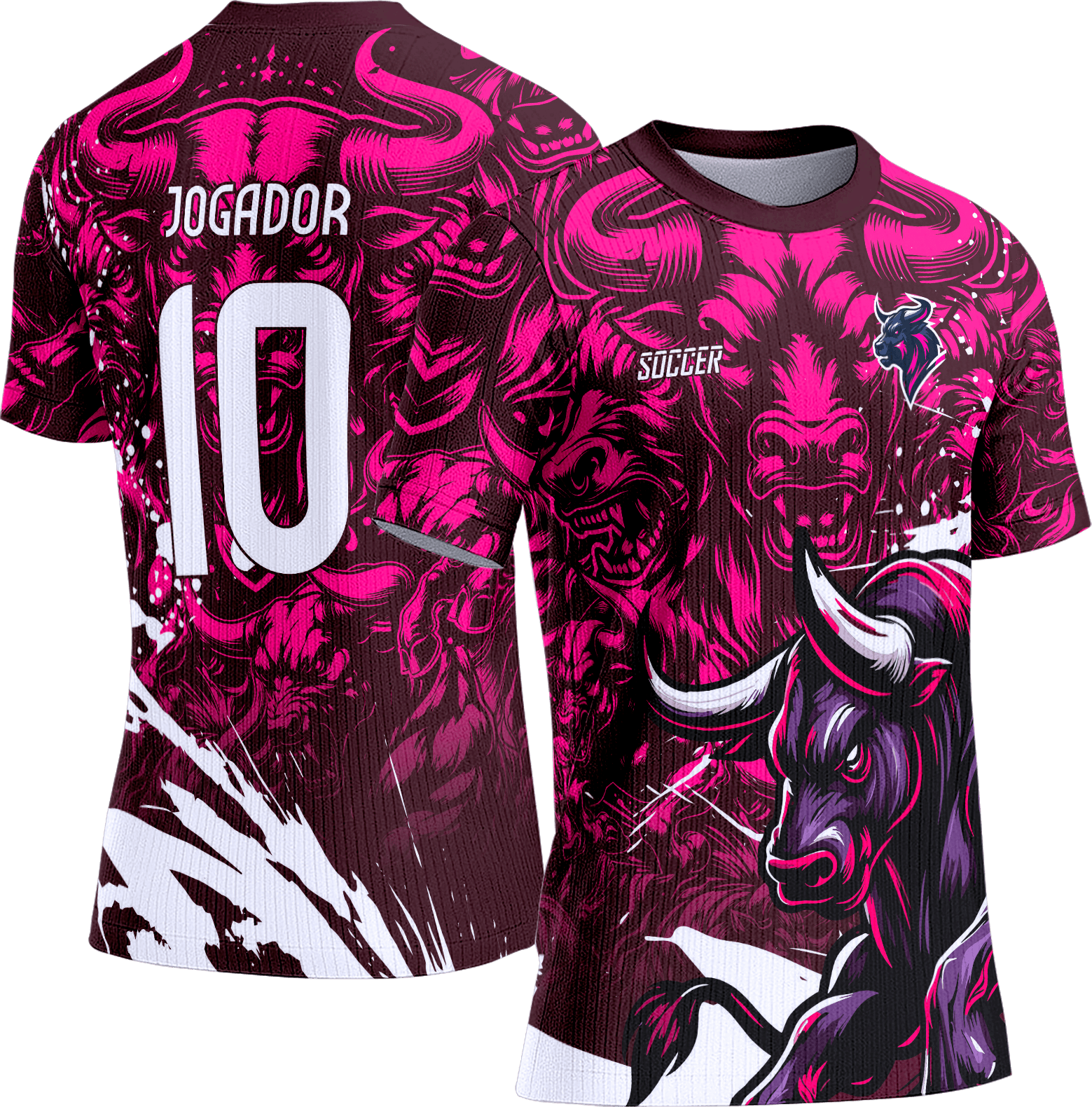 Arte Vetor Camisa Interclasse 366 Touro