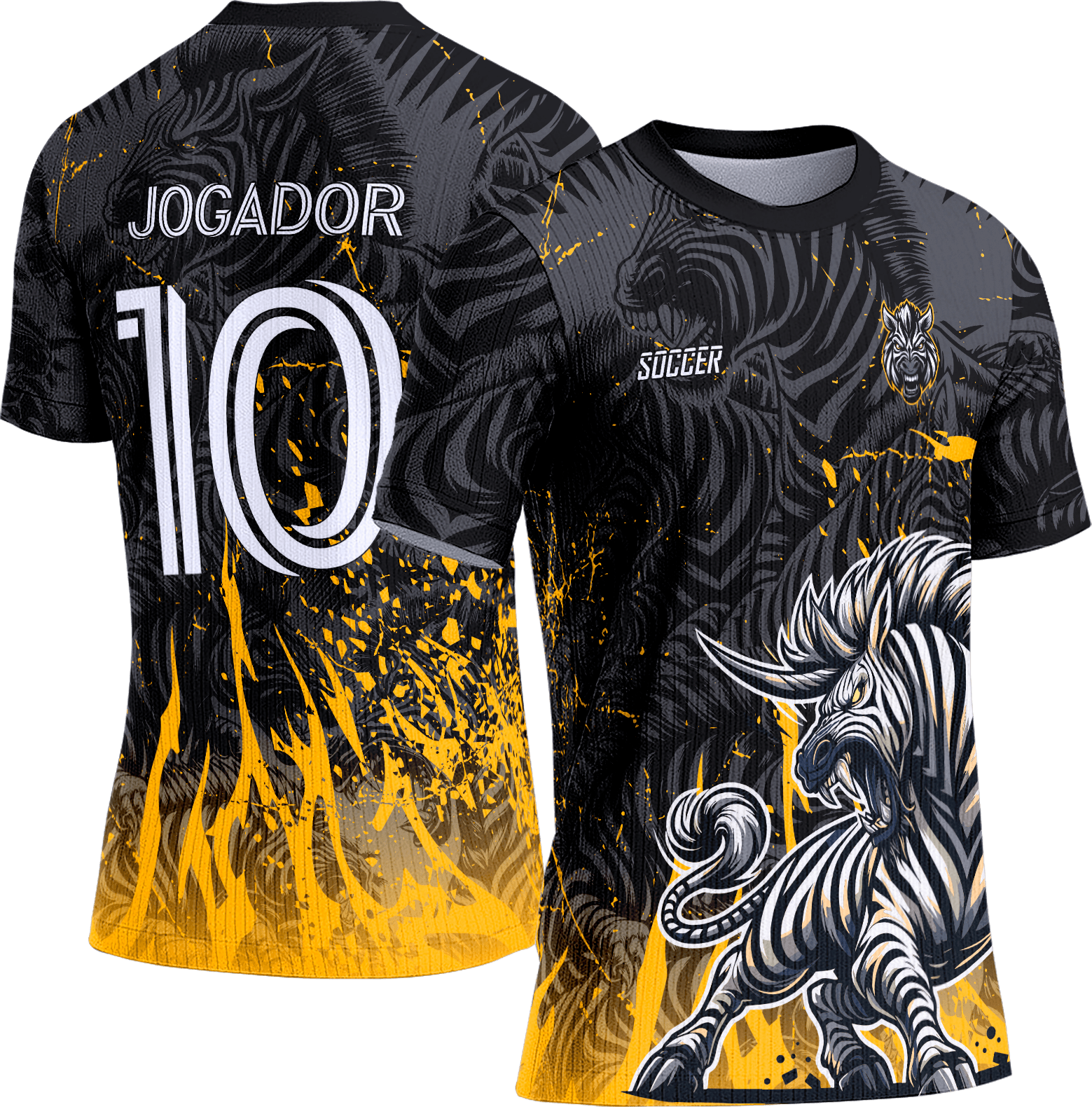 Arte Vetor Camisa Interclasse 368 Zebra