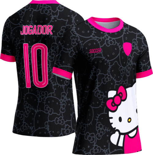Arte Vetor Camisa Interclasse 377 Hello Kitty