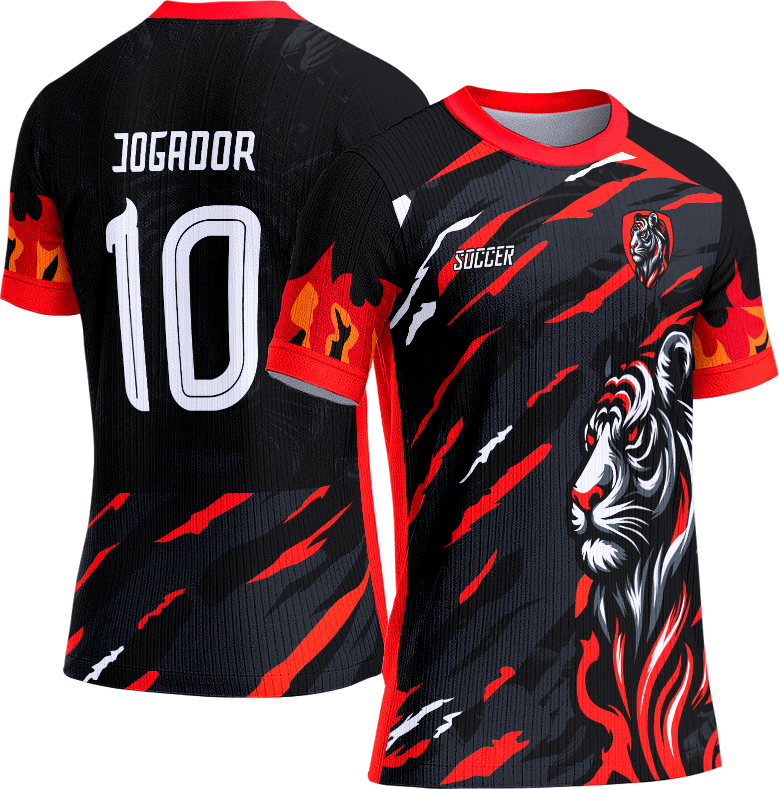 Arte Vetor Camisa Interclasse 383 Tigre
