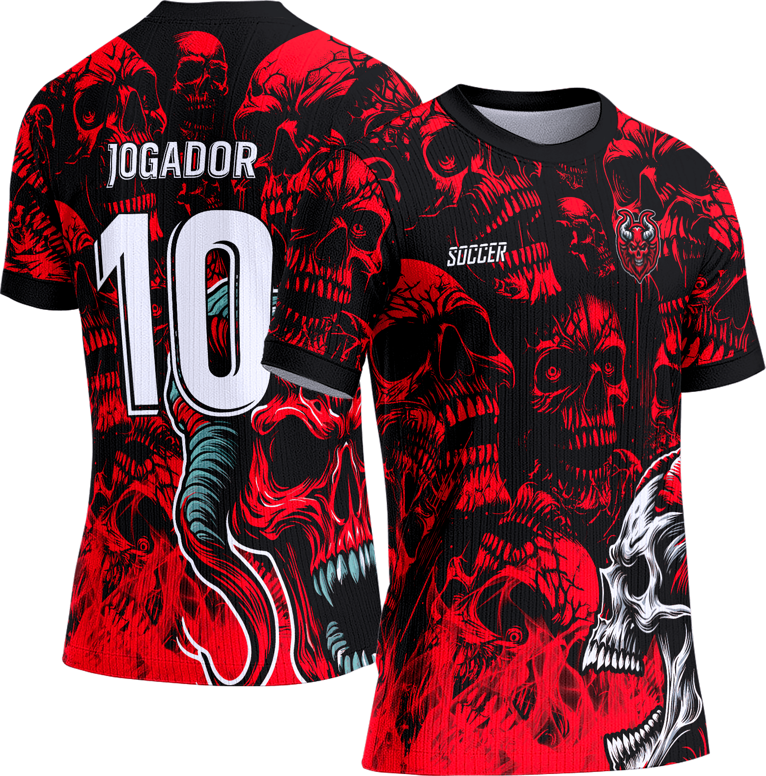 Arte Vetor Camisa Interclasse 385 Caveira