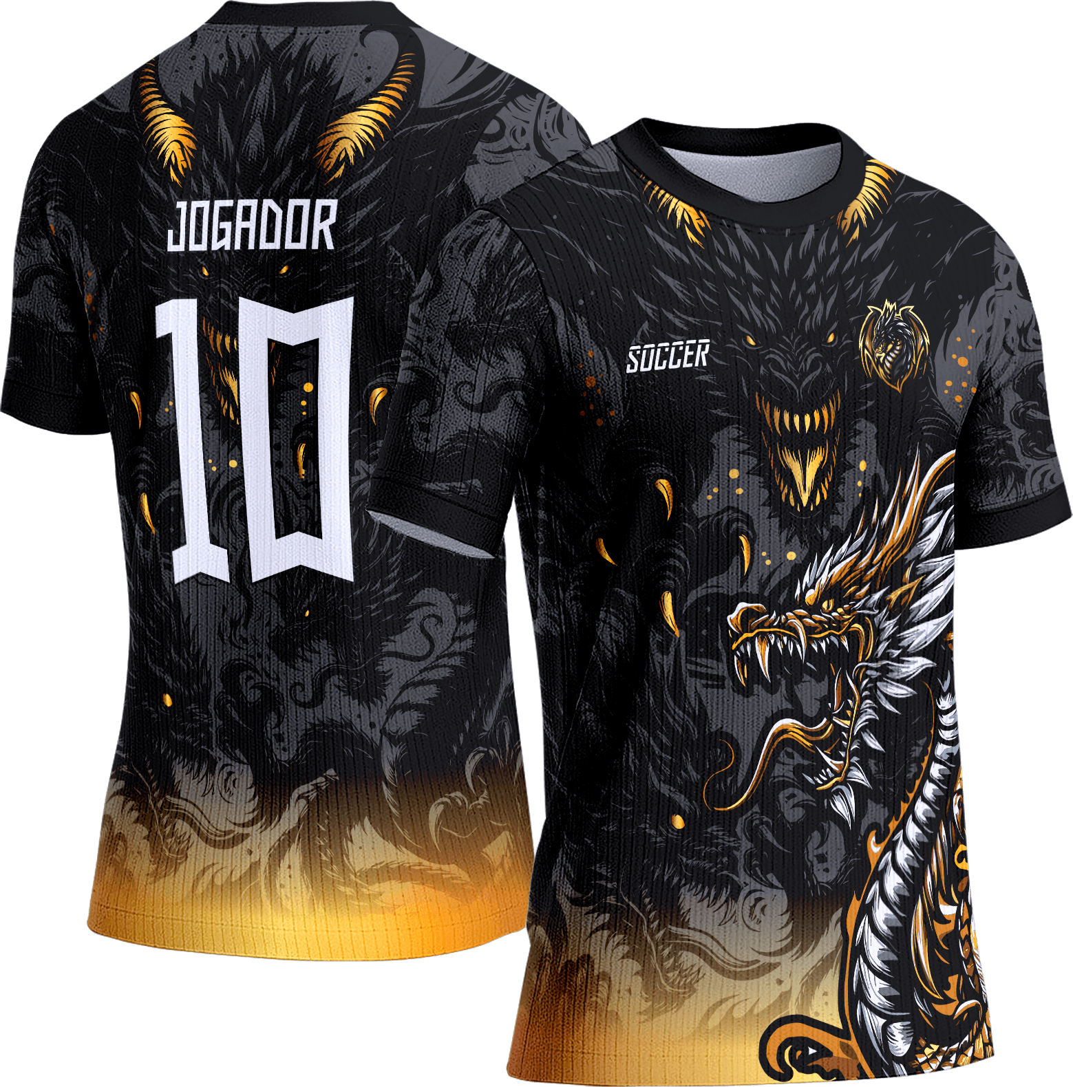 Arte Vetor Camisa Interclasse 387 Dragão