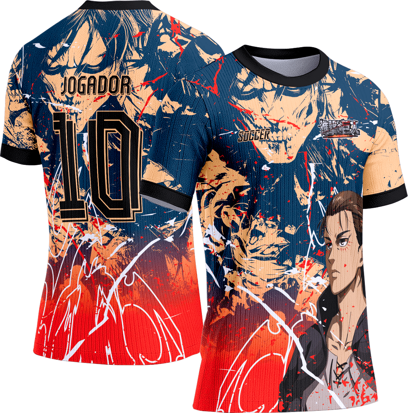 Arte Vetor Camisa Interclasse 389 Anime