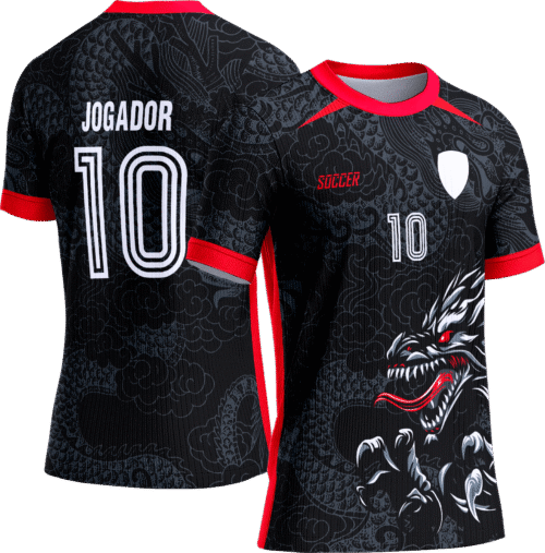 Arte Vetor Camisa Interclasse 398 Dragão