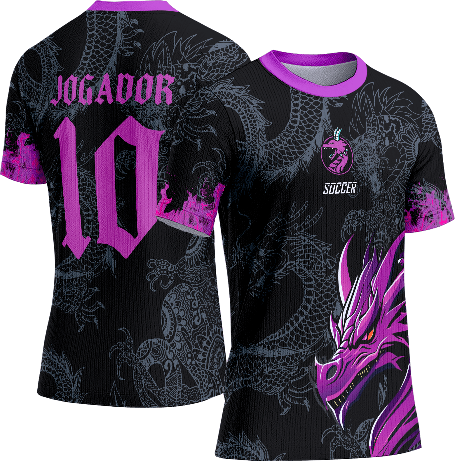 Arte Vetor Camisa Interclasse 401 Dragão