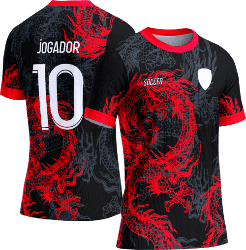 Arte Vetor Camisa Interclasse 427 Dragão
