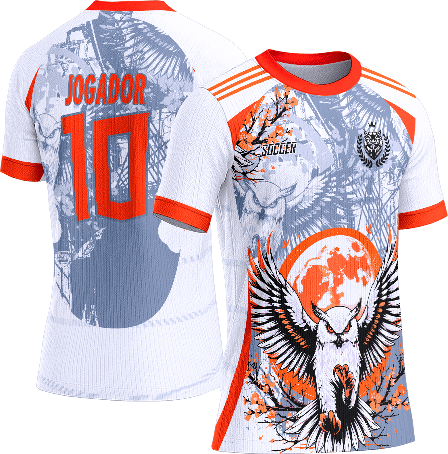 Arte Vetor Camisa Interclasse 454 Coruja
