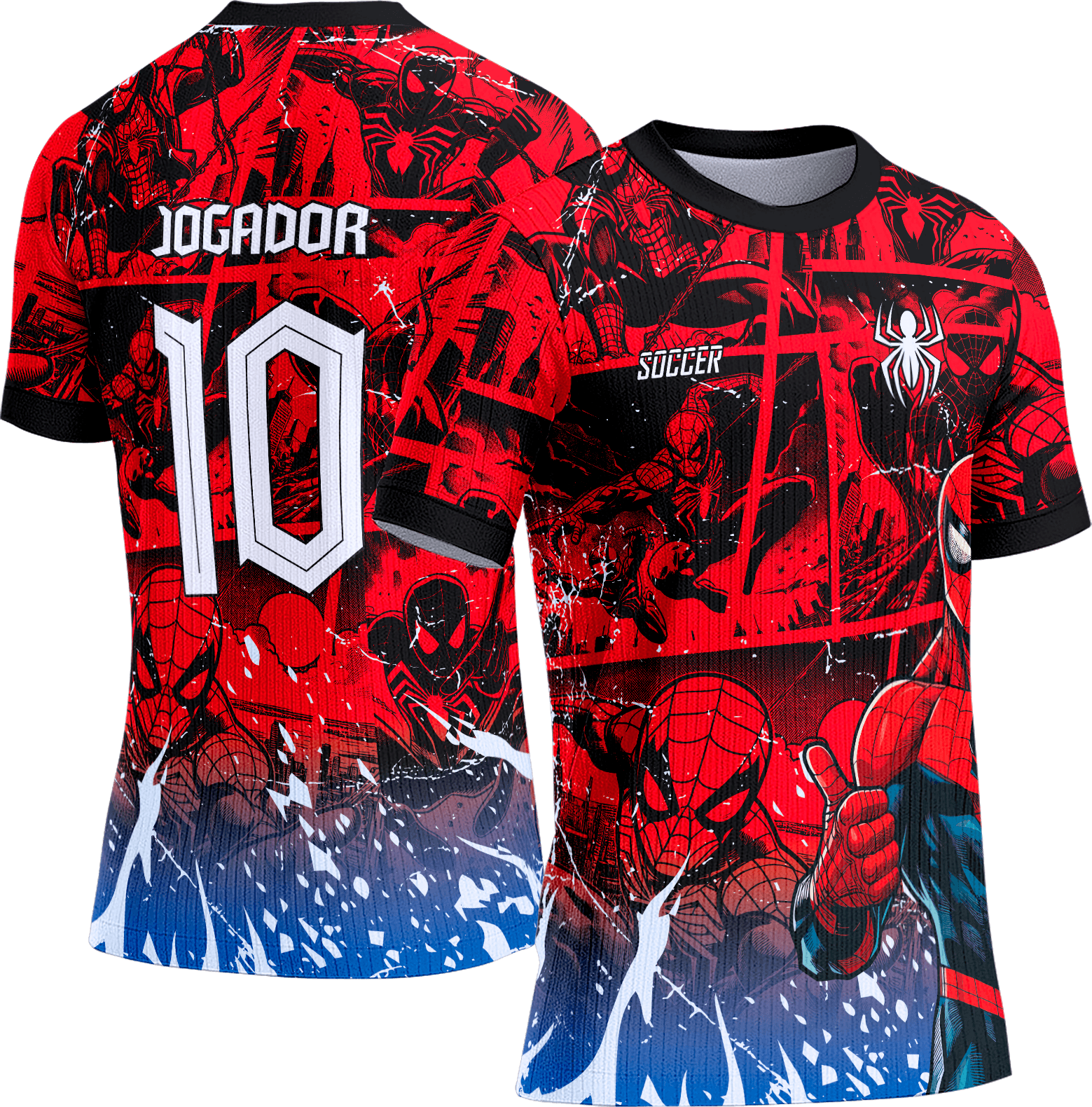 Arte Vetor Camisa Interclasse 459 Homem Aranha