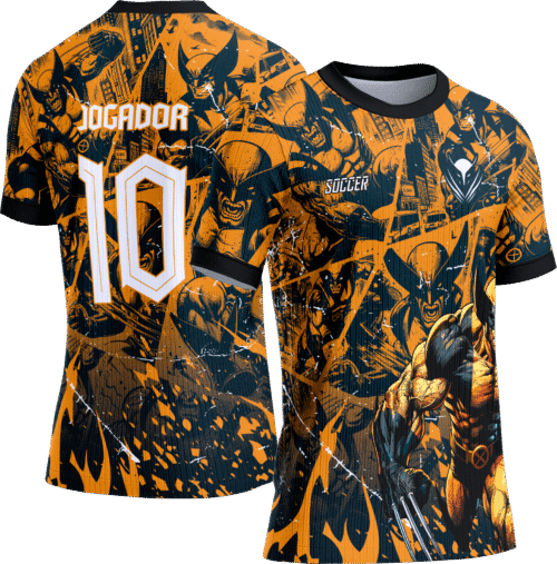 Arte Vetor Camisa Interclasse 463 Wolverine
