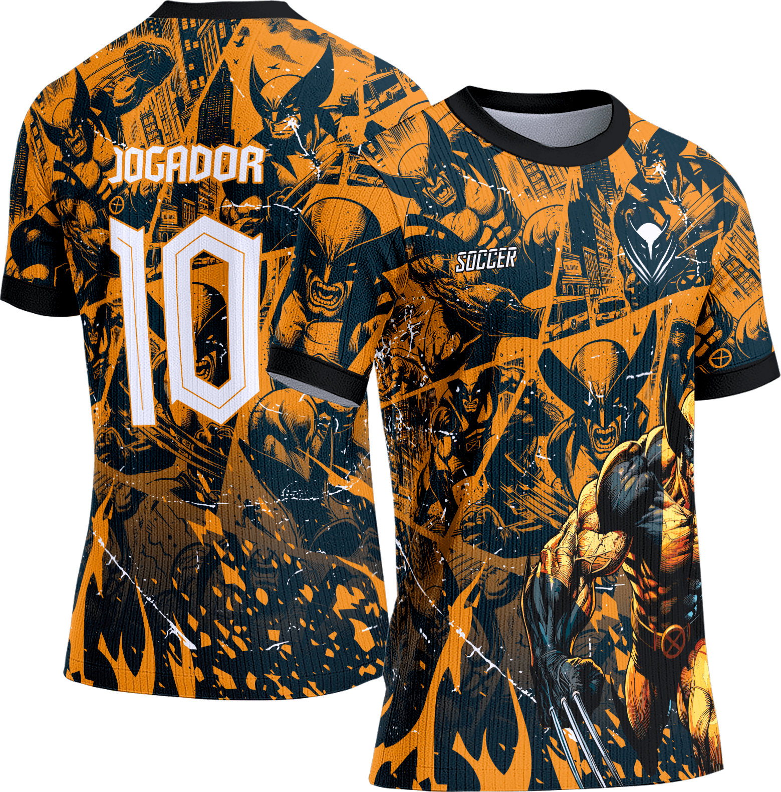 Arte Vetor Camisa Interclasse 463 Wolverine