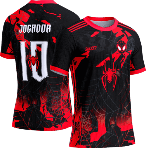Arte Vetor Camisa Interclasse 468 Homem Aranha