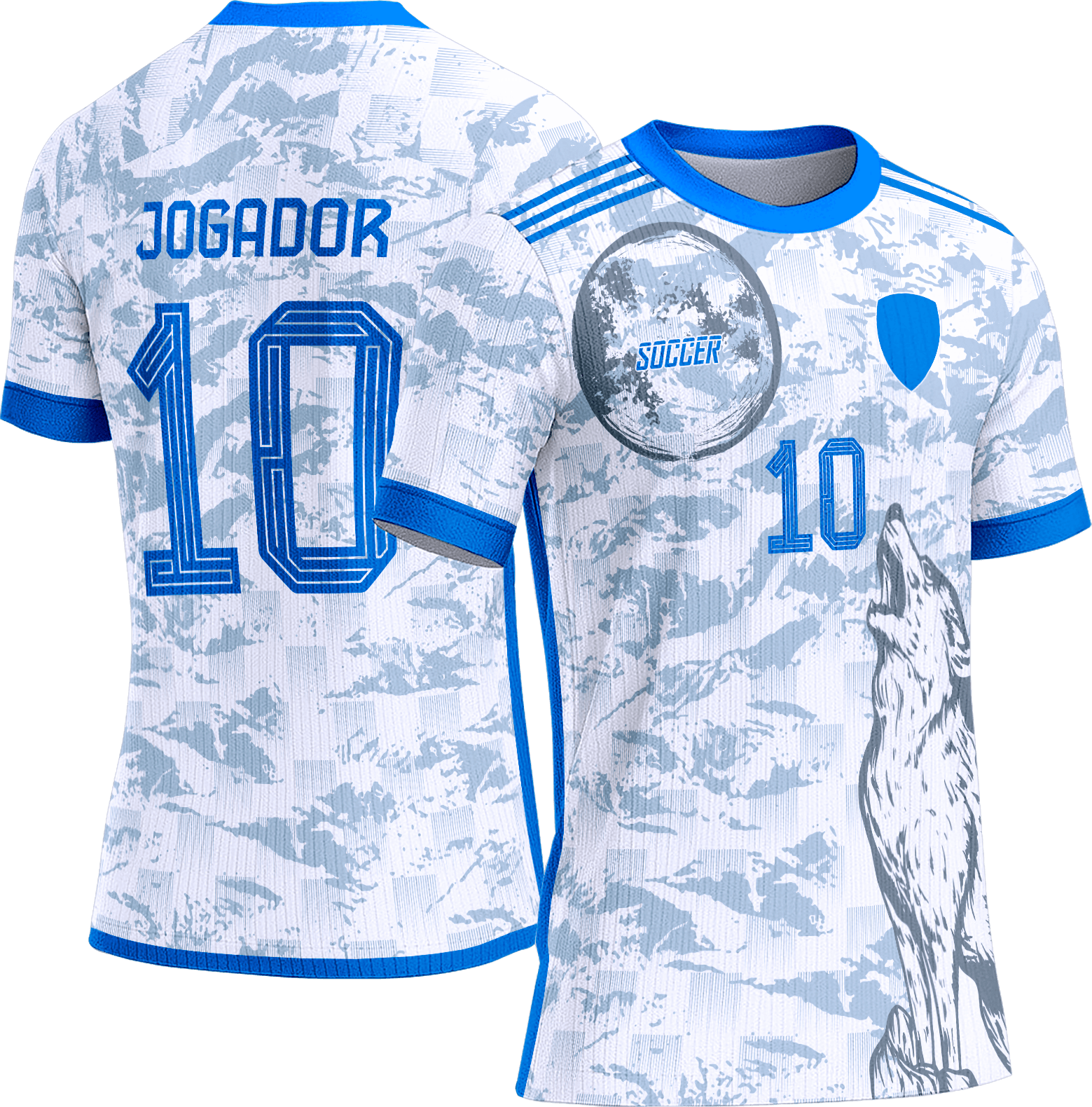 Arte Vetor Camisa Interclasse 470 Lobo