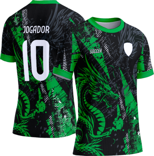 Arte Vetor Camisa Interclasse 472 Dragão