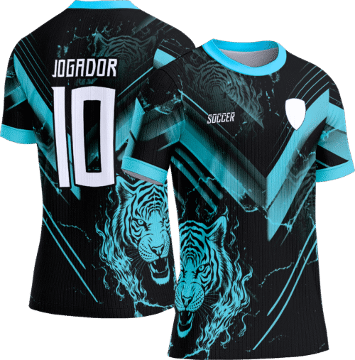 Arte Vetor Camisa Interclasse 473 Tigre