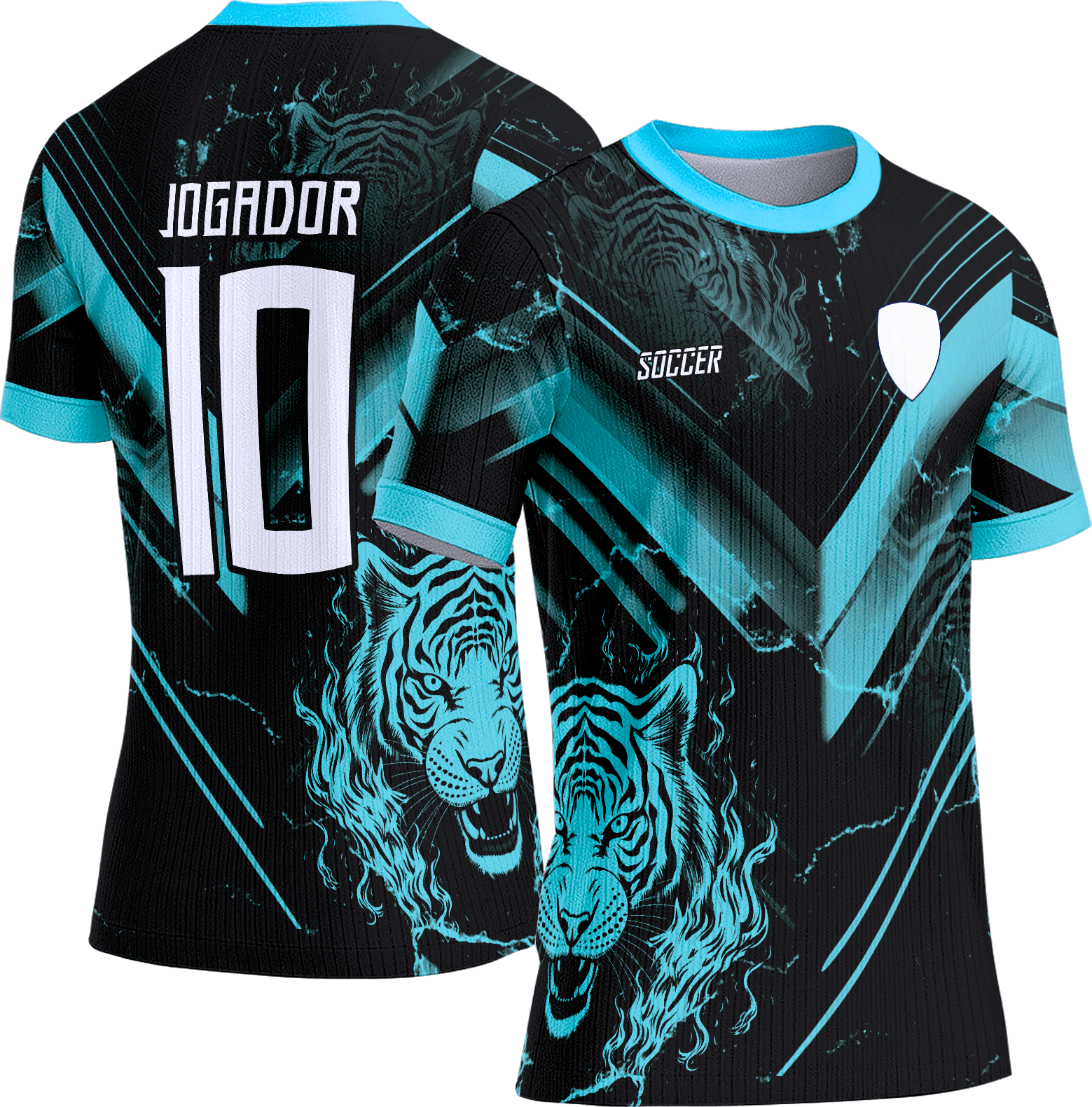 Arte Vetor Camisa Interclasse 473 Tigre