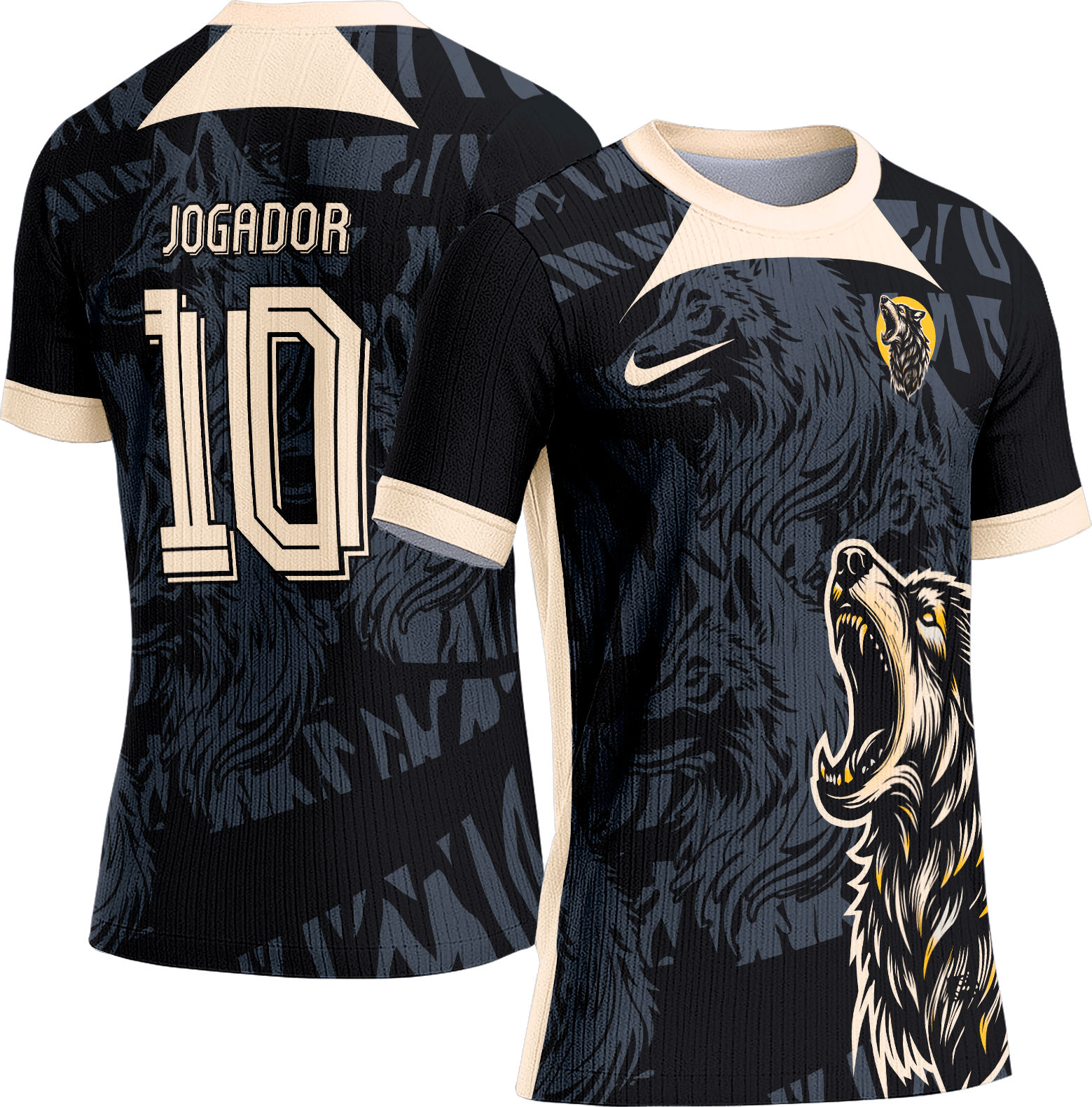 Arte Vetor Camisa Interclasse 506 Lobo