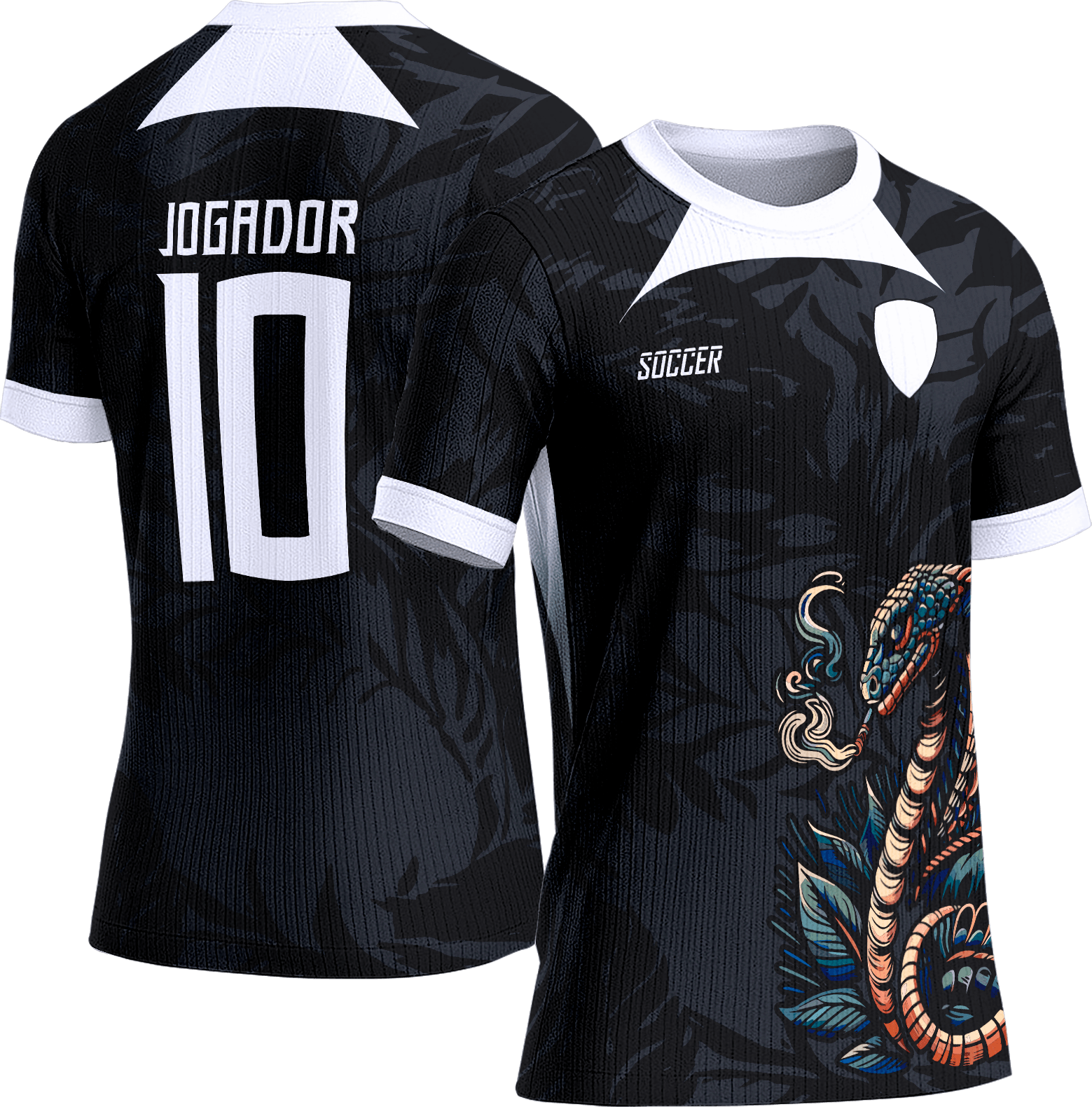 Arte Vetor Camisa Interclasse 599 Serpente